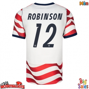 United States Miles Robinson #12 Replica Home Stadium Shirt World Cup 2026 Short Sleeve